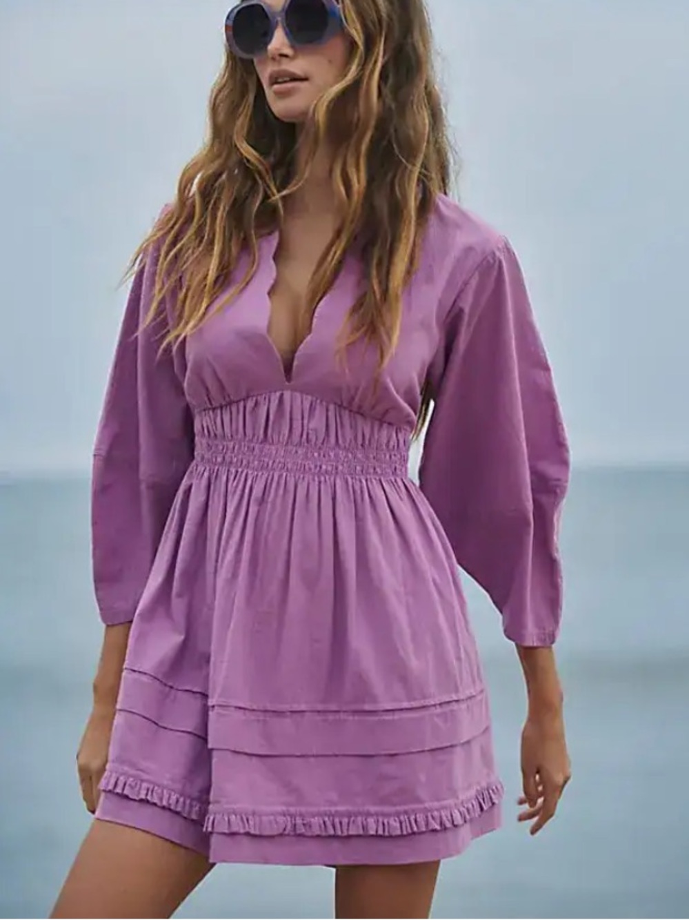 Free People Vacay Vibin Mini Dress